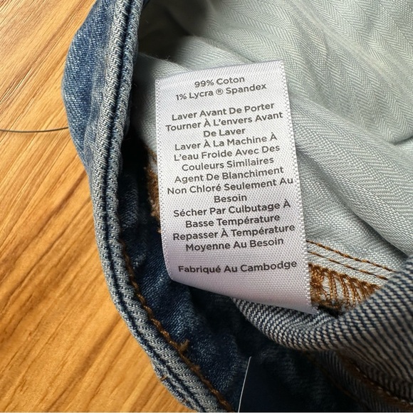 Talbots WIDE LEG CROP DENIM JEANS HOFFMAN WASH WOMEN Sz 20WP Casual BOHO NWT - Picture 11 of 15